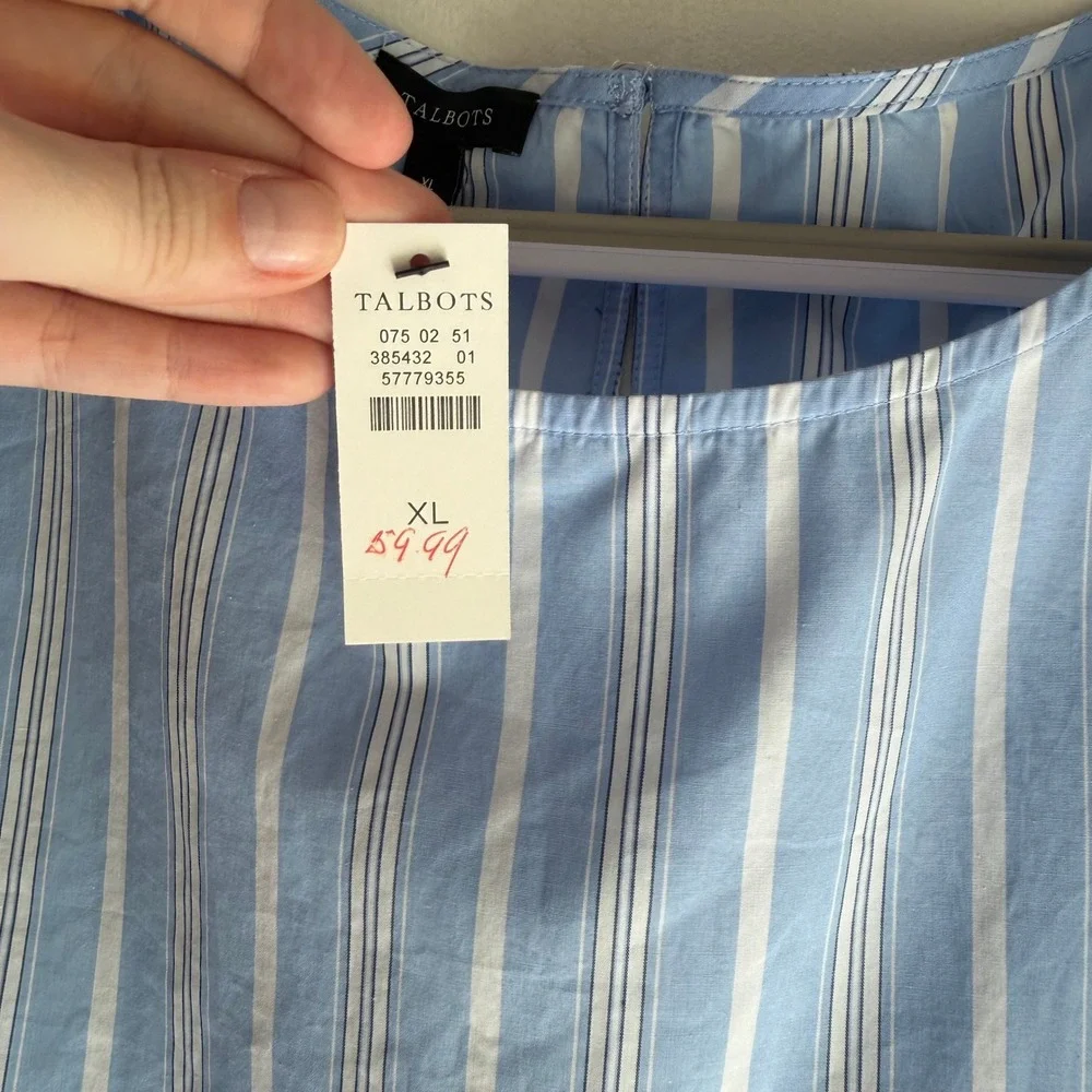 Talbots sleeveless shell